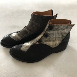 Booties, handmade in LA